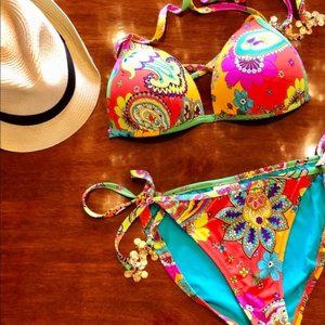 Trina Turk Summer of Love Bikini BOTTOM ONLY 8
